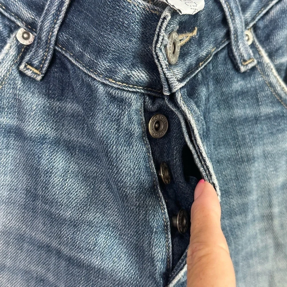 Nobody Denim Relaxed Blue Jeans